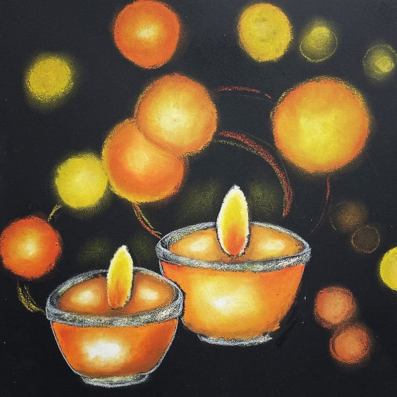 チョークアート