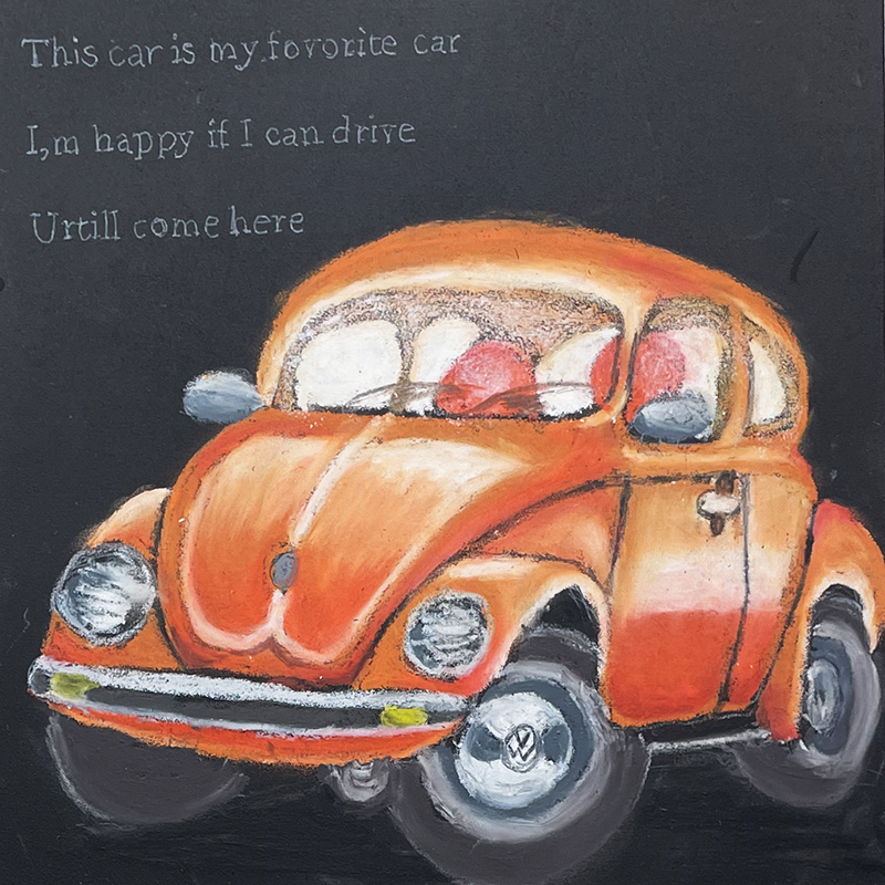 チョークアート