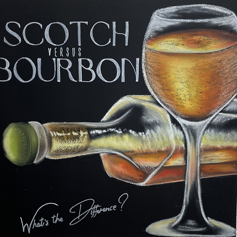 チョークアート